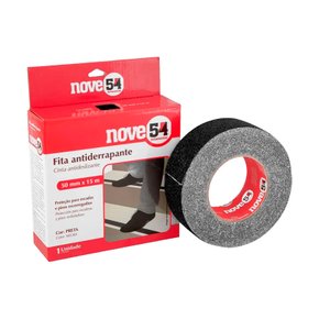 fita antiderrapante 50mm x 5m preta casa santos materiais