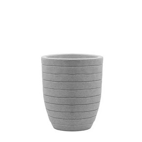 01 vaso de planta conico em polietileno vasart granito pedra